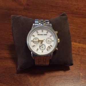 Michael Kors Small Silver Watch